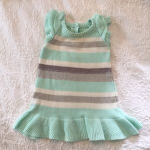 Striped Sweater Dress